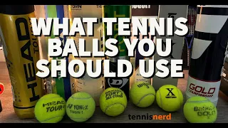 What tennis balls you should use and why (The Best Tennis Balls)