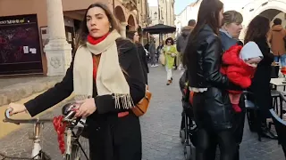 Италия Жасмин Падуя стритстайл итальянок весной