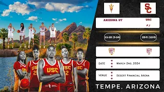 Arizona State vs No. 7 USC | Pac 12 | 3.2.24