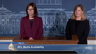 Media Availability: Senate and House DFL Leadership Discuss End of Session - 05/18/23