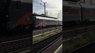 NJ Testzug fährt durch Pöchlarn