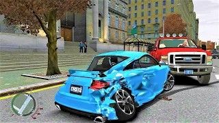 GTA 4 Crash Testing Real Car Mods Ep.43