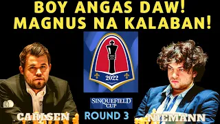 WHAT A PERFORMANCE! IDOL KO NA SYA! Carlsen vs Niemann! Sinquefield Cup 2022 Round 3