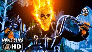 GHOST RIDER Clips + Trailer (2007) Nicolas Cage