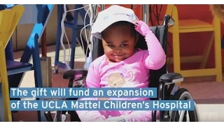 Mattel commits $50 million to UCLA Mattel Children’s Hospital | UCLA Mattel Children's Hospital