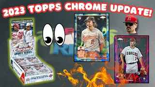 HUGE SP! 2023 Topps Chrome Update Hobby Box Review!