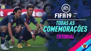 FIFA 19 | TODAS AS COMEMORAÇÕES  - TUTORIAL | PLAYSTATION E XBOX