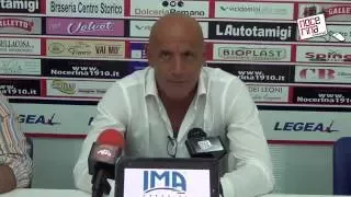 Nocerina vs San Severo 1-0 | intervista Maiuri | 4^gior. serie D gir. H | 25 09 2016