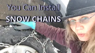 How To Install Snow Chains - Quick Tips To Help You Drive Safely In Winter Weather