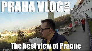 Один из лучших видов на Прагу. Страговский монастырь, библиотека и пивовар! Praha Vlog 004
