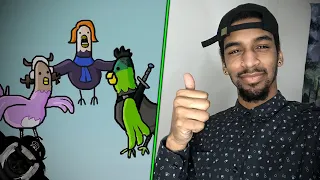 Meta-Gaming Pidgeons 🎲 Mighty Nein Animation | REACTION | This was one of the best moments LOL!!!