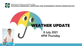 Public Weather Forecast Issued at 4:00 PM July 8, 2021