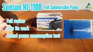 SUNSUN HJ 1100 | Full Submersible Pump | 20W | 900LH | Best Pump