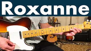 How To Play Roxanne On Guitar | Police Guitar Lesson + Tutorial