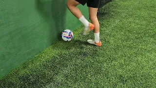 Mastering the left foot...