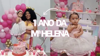 ANIVERSÁRIO DE 1 ANO DA HELENA + PREPARATIVOS | tema bailarina