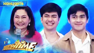 "In His Mother's Eyes" stars Maricel Soriano, L.A., and Elyson, visit madlang people | It’s Showtime
