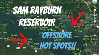 Want to Find Bass Offshore on Sam Rayburn??  You gotta check this out!