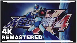 Megaman X4 | Intro Remasterizada | PSX (USA) [4K - 60 Fps]