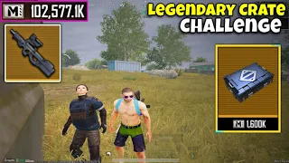 Making fool all Enemies with P90 | Legendary crate challenge | PUBG METRO ROYALE