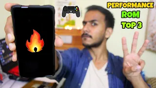 Zabardast🔥3 ROM's For Gaming/Performance😍| BEST CUSTOM ROM For Gaming