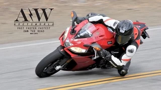 Going Ape Shit on Mulholland - APRILIA RSV4 R