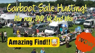 Carboot Hunt For Blurays And DVDs! I Got The Biggest Bargain Ever!  12/7/2020