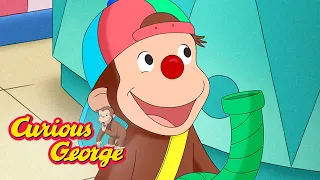 Curious George 🐵  George goes to a Clown School 🐵  Kids Cartoon 🐵  Kids Movies 🐵 Videos for Kids