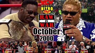 WWF RAW vs. WCW Nitro - October 2000 Full Breakdown