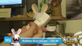 Raving Rabbids Wii Accessory Overview