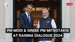 Raisina Dialogue 2024 LIVE: India's PM Modi & Greek PM Kyriakos Mitsotakis Attend Raisina Dialogue