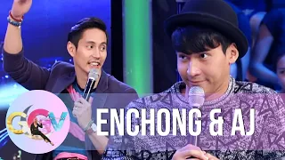 Enchong and AJ talk about their different fashion styles | GGV