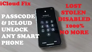 iCloud Lock Unlock Any iOS✔Lost Mode/Stolen/Disabled Any Smart Phone [iPhone] Bypass 1000% Success✔