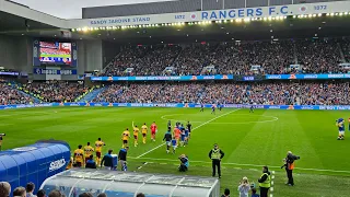 Ibrox Crowd Alarmed By Performance | Rangers 1-0 Motherwell | Stadium & Fan Reaction