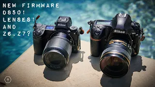 New Nikon D850 Firmware | Tele Prime Lens Firmware | More Firmware for Z6 and Z7? | Matt Irwin