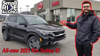 BRAND NEW VEHICLE - 2021 Kia Seltos S - Review, Test Drive & Road Test