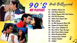 Bollywood 90's Hit Songs // Bollywood Romantic Songs// Best Of Kumar Sanu, Alka Yagnik, Udit Narayan