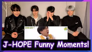 Koreans React To J-HOPE Funny moments!