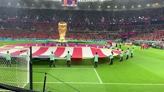 USA vs Wales - Qatar World Cup 2022 - Match 4 - Player entrance and anthems