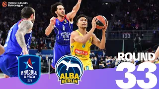 Larkin sends Efes to the playoffs! | Round 33, Highlights | Turkish Airlines EuroLeague