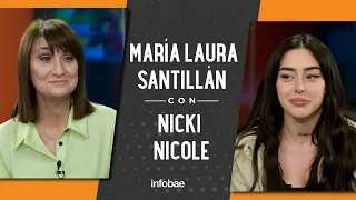 Nicki Nicole con María Laura Santillán: “Siento que voy a estar toda mi vida con él”