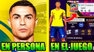 BUSCANDO ID DE JUGADORES DE FUTBOL QUE JUGARON FREE FIRE *FUERON HISTORIA*