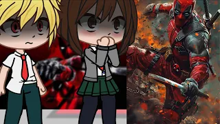 Class 1A react to Deku as Deadpool|| BNHA/MHA || GCRV |I No Ships ||