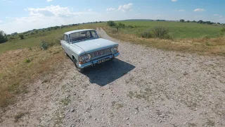 MOSKVICH 1975 POV test drive / 46 Year old Soviet Car