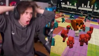 RUBIUS REACCIONA al FINAL de ALKAPONE y SILLAS MUSICALES | SQUID CRAFT #5