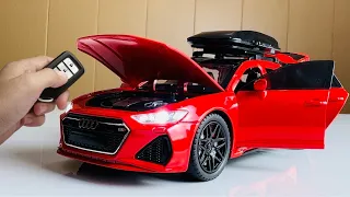 Unboxing Audi RS6 GTR Sports Type R Miniature (💖 Super Realistic Diecast Model)