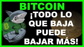 🚀 BITCOIN🤢🤢 ¡TODO LO QUE BAJA.... PUEDE BAJAR MÁS! 💵💵¡PUNTOS DE OPORTUNIDAD!💶💶