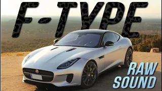 Jaguar F-type V6 RAW SOUND Mountain Drive