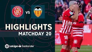 Highlights Girona FC vs Valencia CF (1-0)