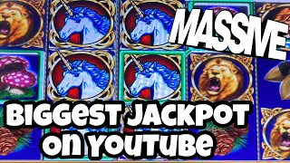 RARE NEVER SEEN BEFORE ON YOUTUBE/ BIGGEST ENCHANTED UNICORN JACKPOT ON YOUTUBE/JACKPOT CAUGHT LIVE